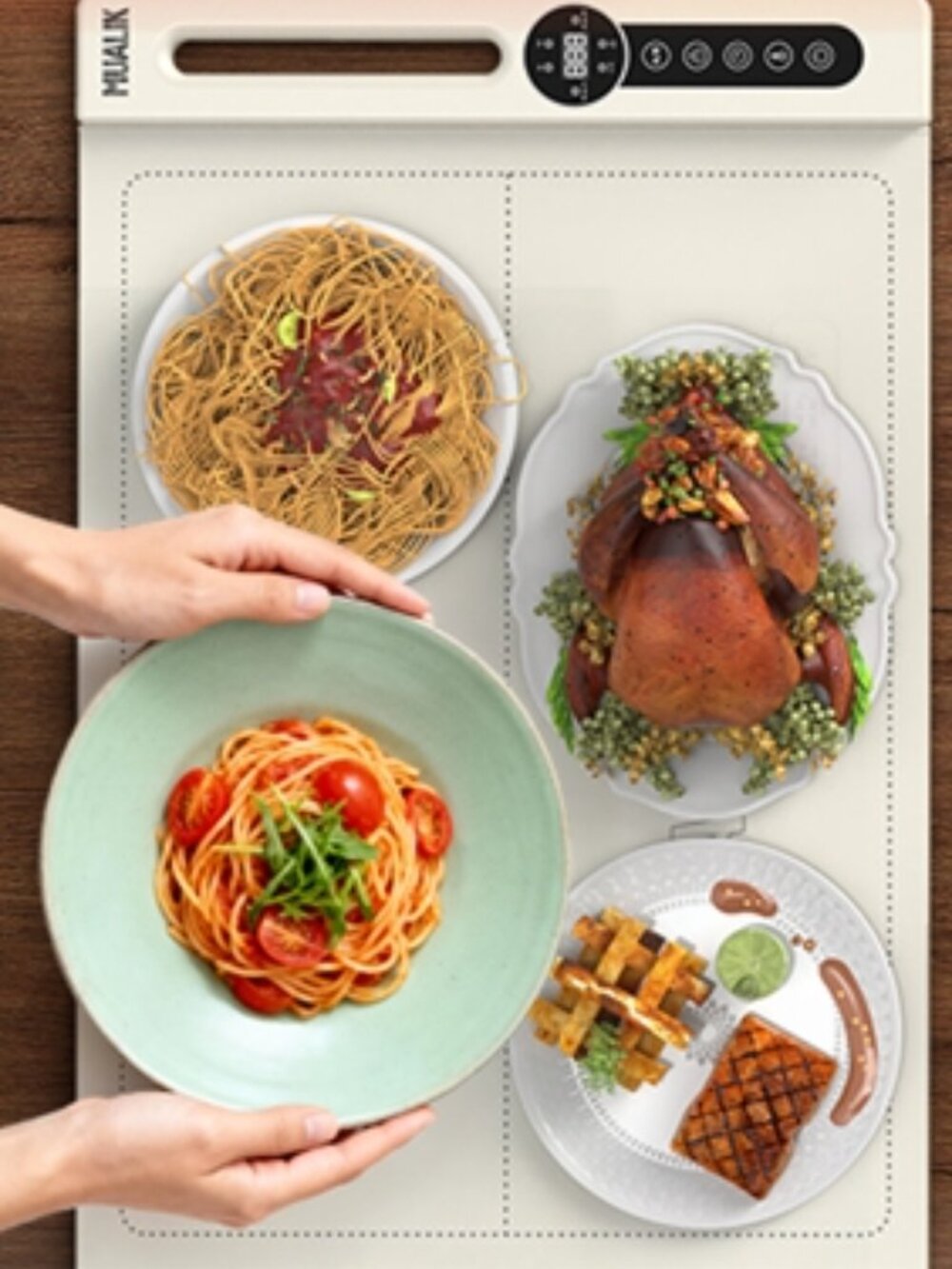 Food Warming Mat / Tray NEW in BOX White